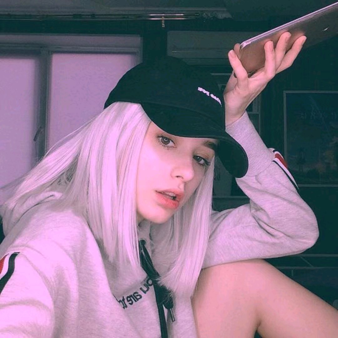 微信清新漂亮高颜值时尚女头