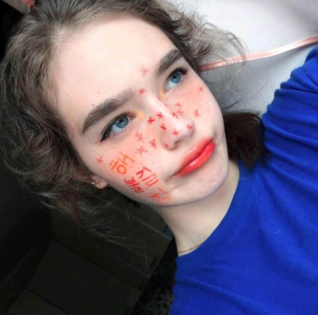 微信清新漂亮高颜值时尚女头