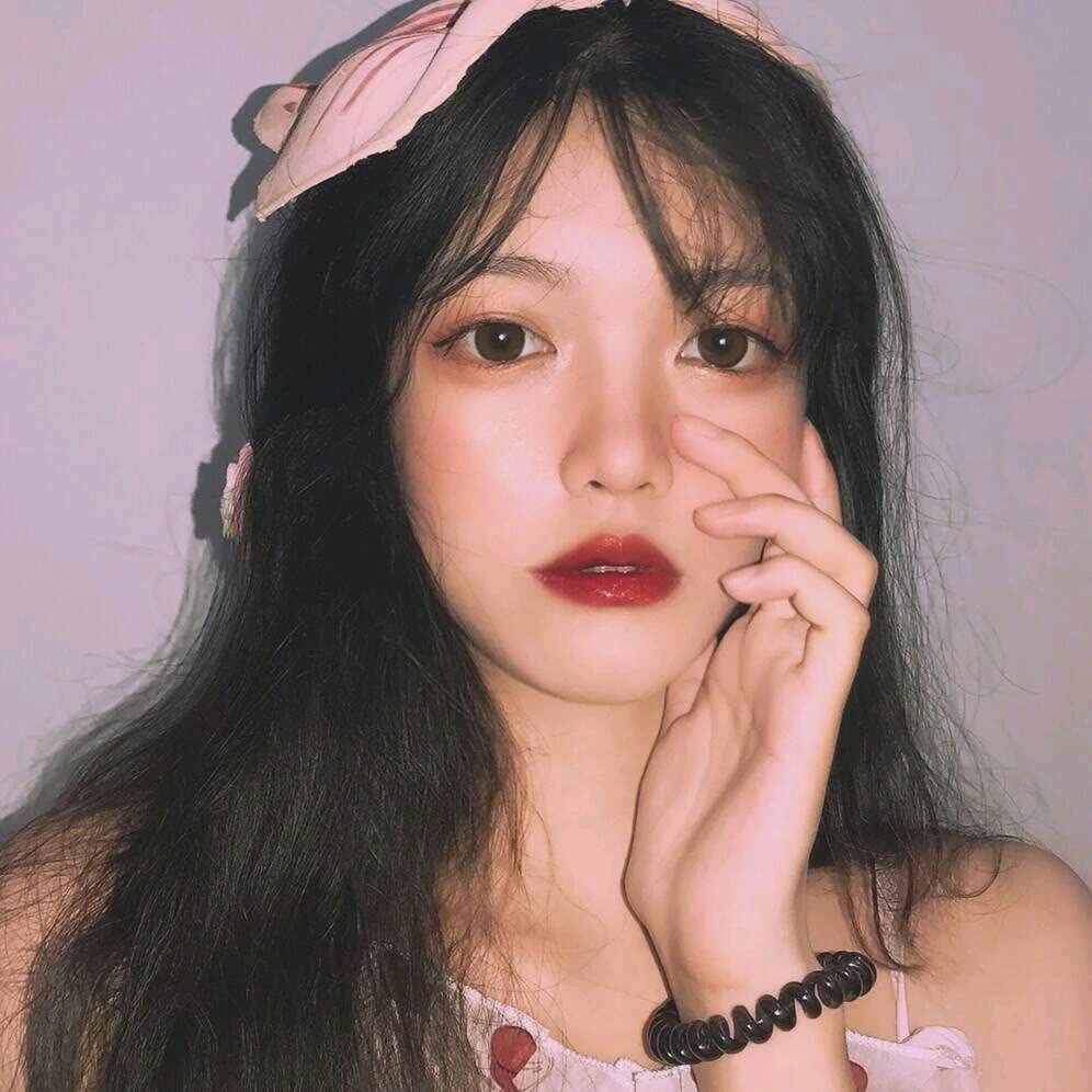 微信清新漂亮高颜值时尚女头