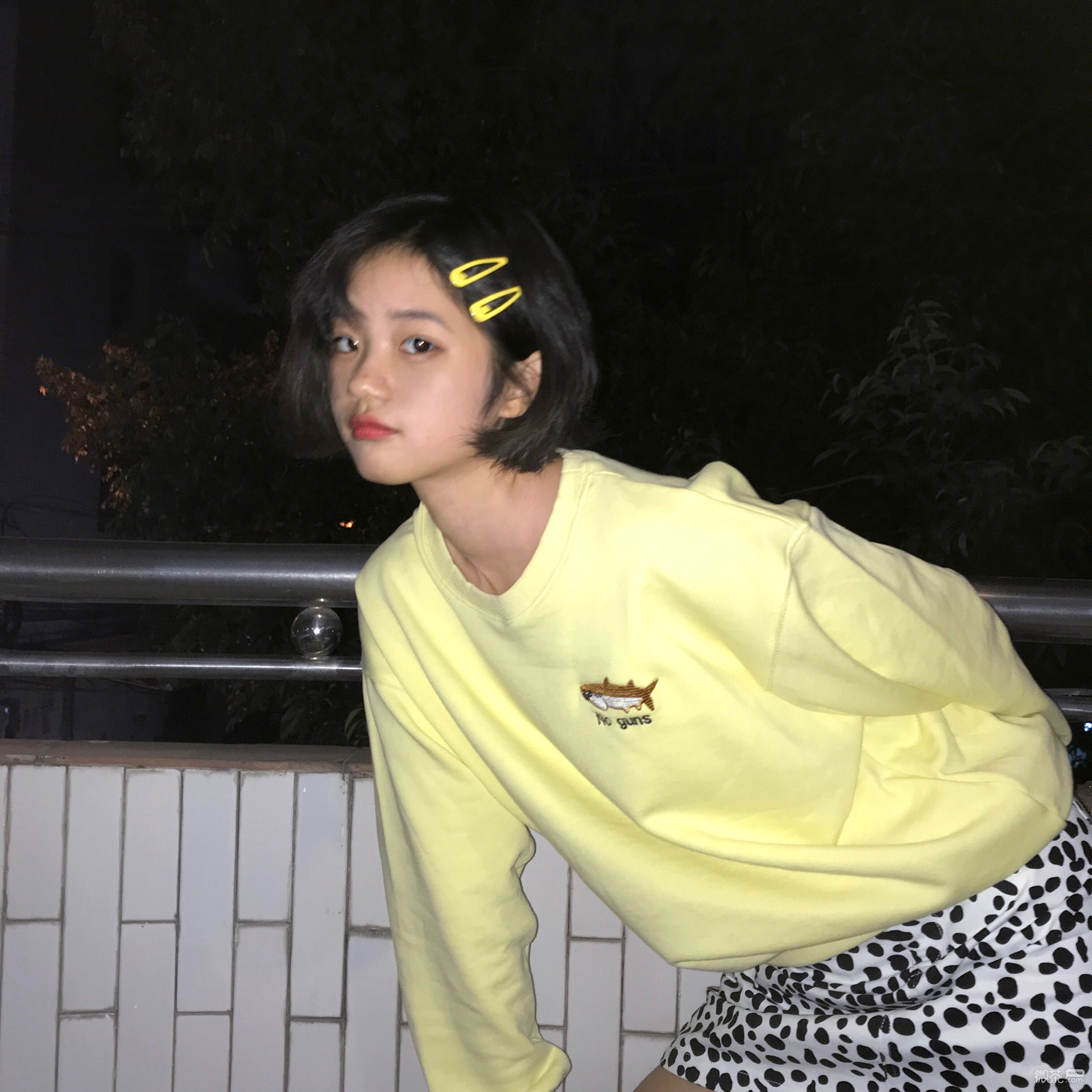 微信时尚小清新漂亮女头