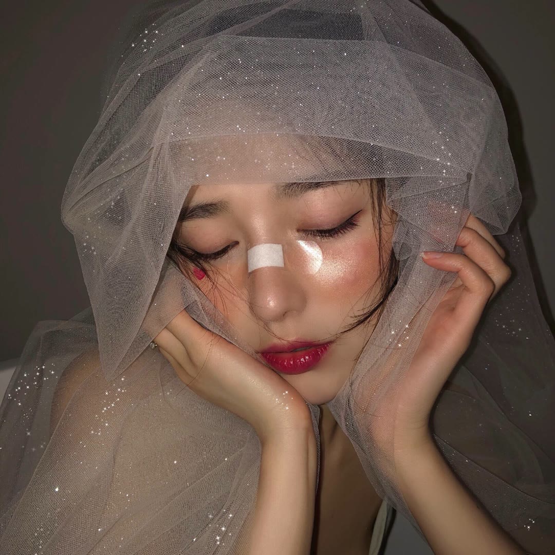 微信清新漂亮高颜值时尚女头