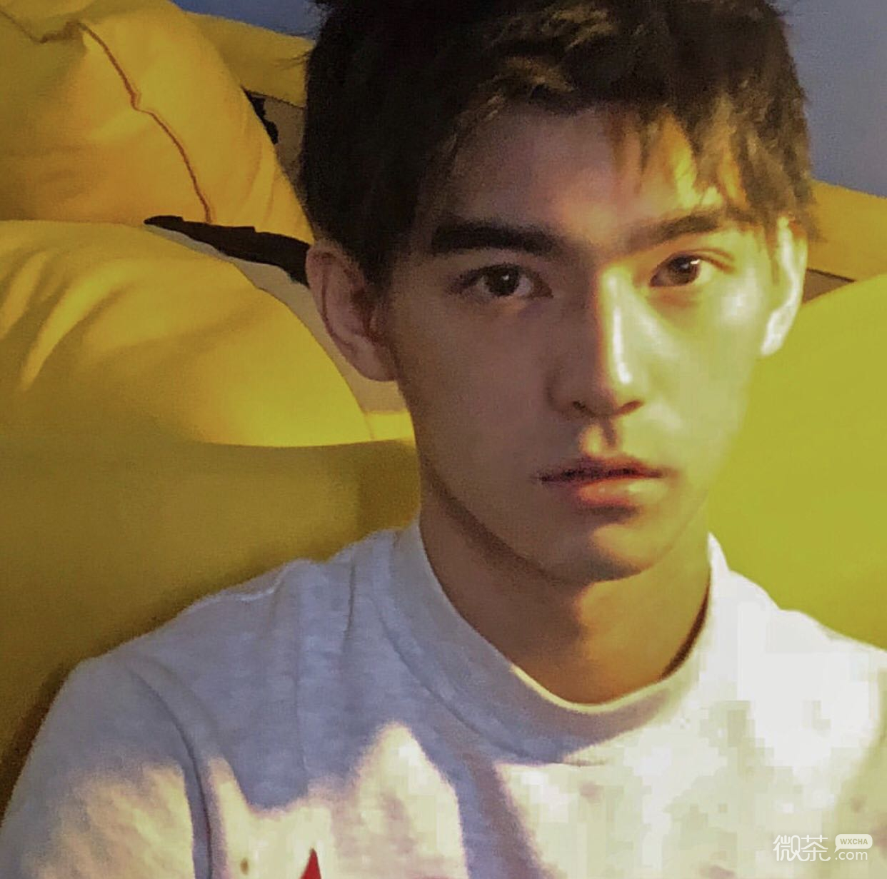 微信清新复古欧美暖男头像