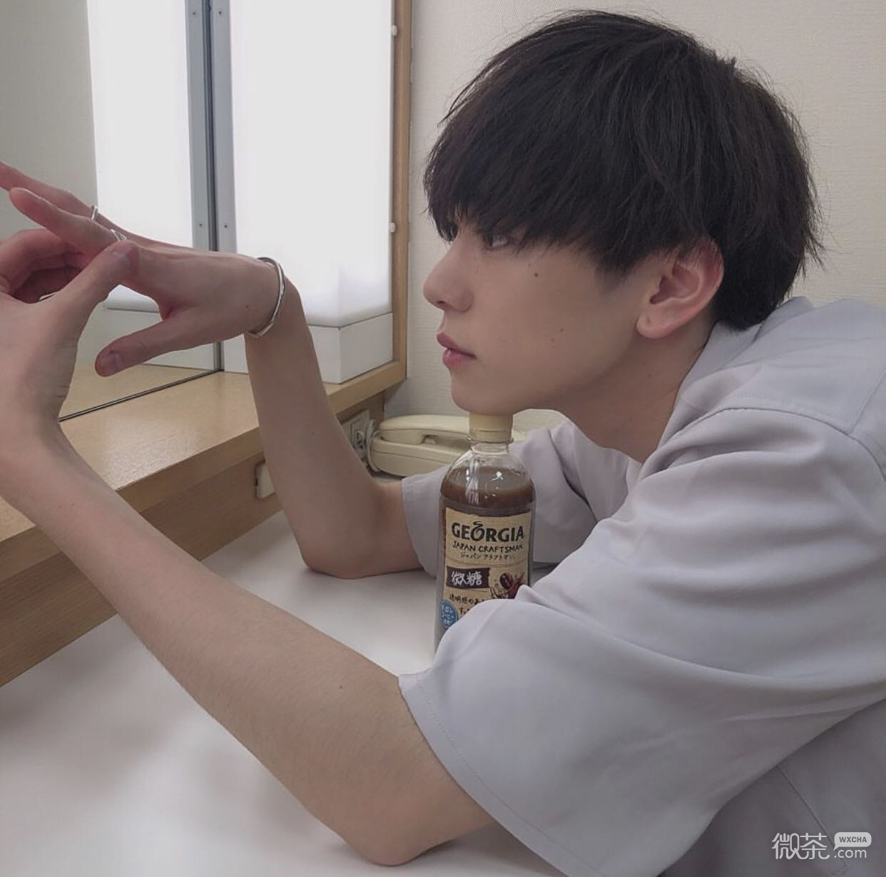 微信清新复古欧美暖男头像