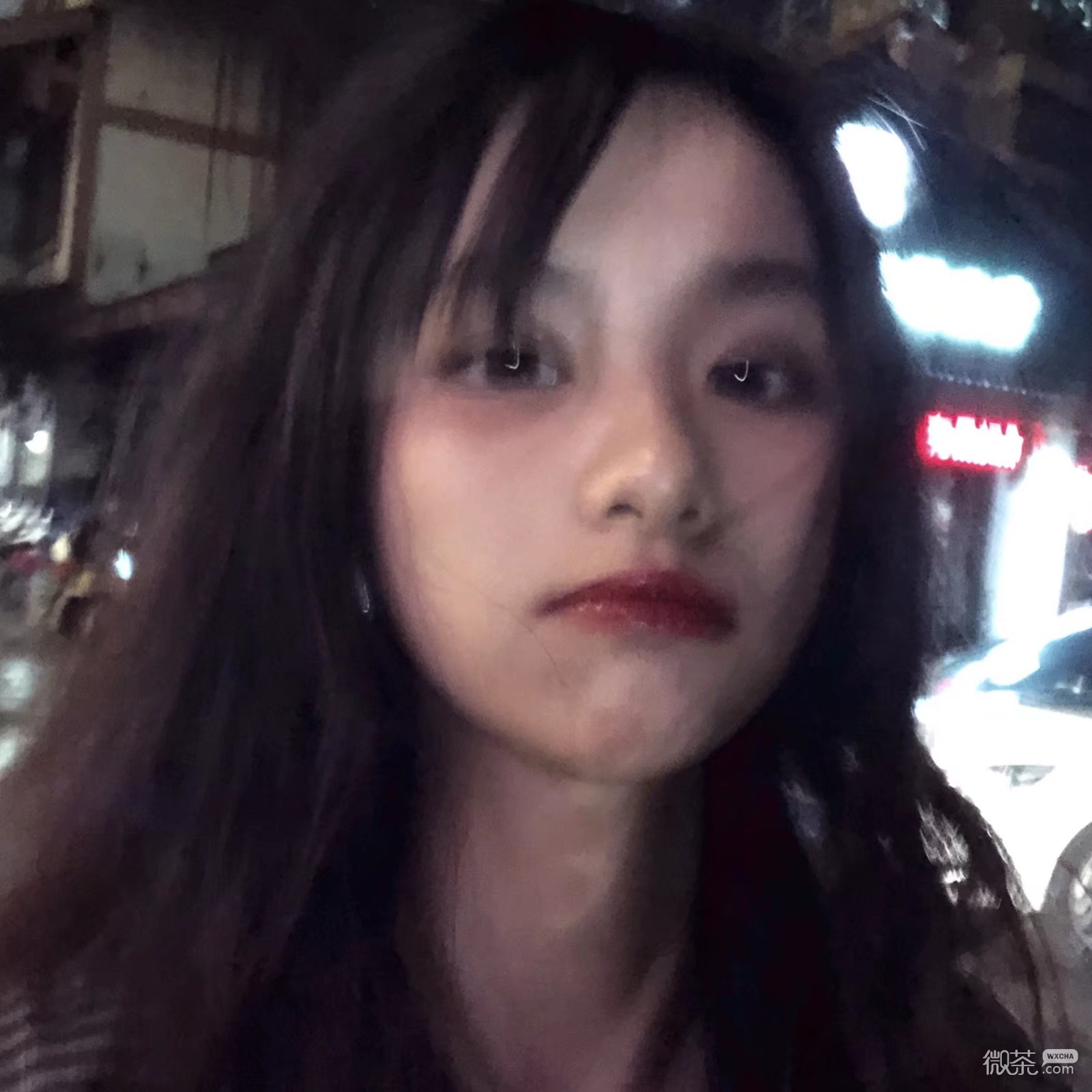 微信粉嫩少女心可爱女头