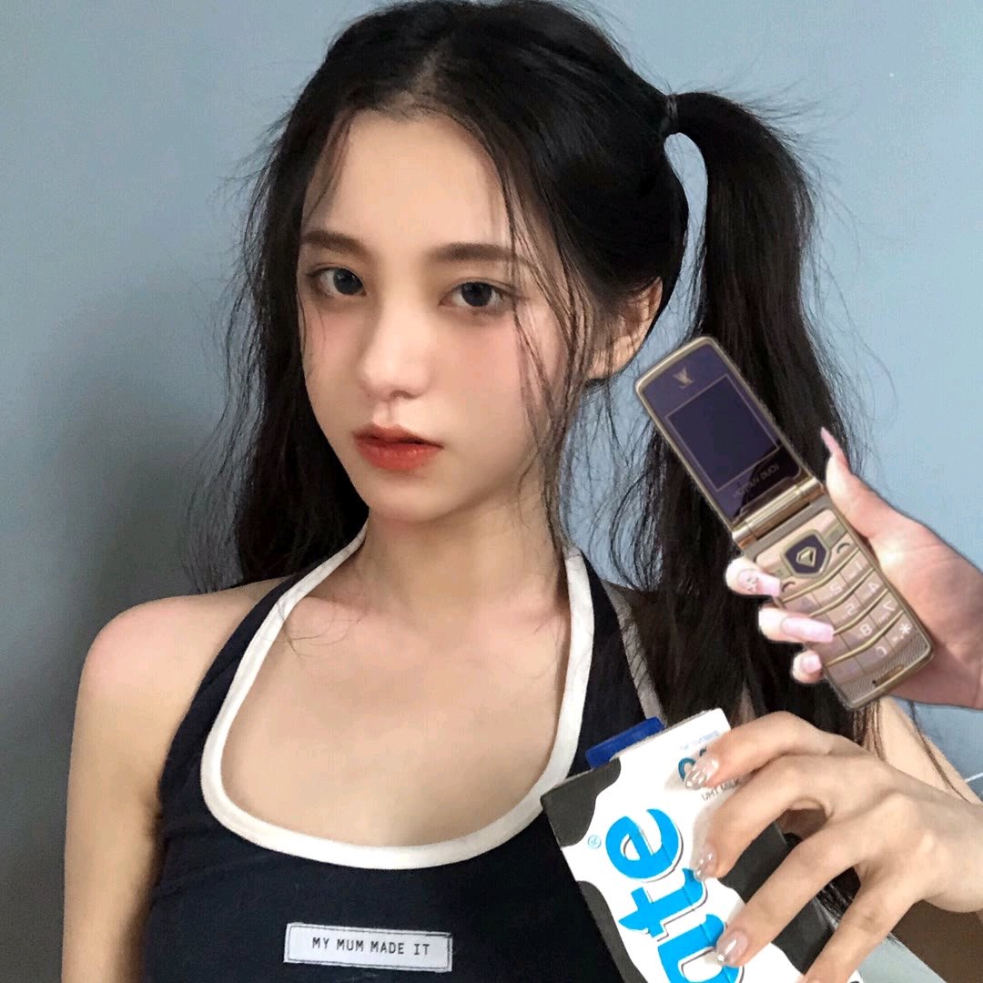 微信清新漂亮高颜值时尚女头