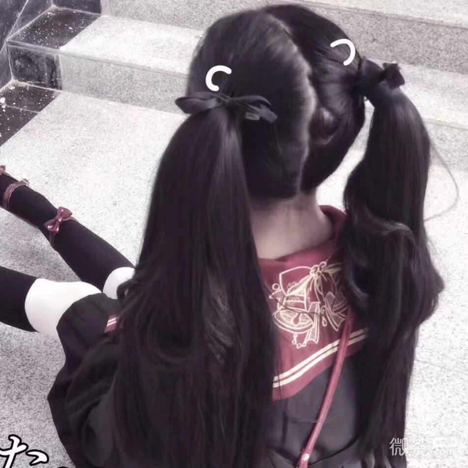 微信个性时尚女生部位头像