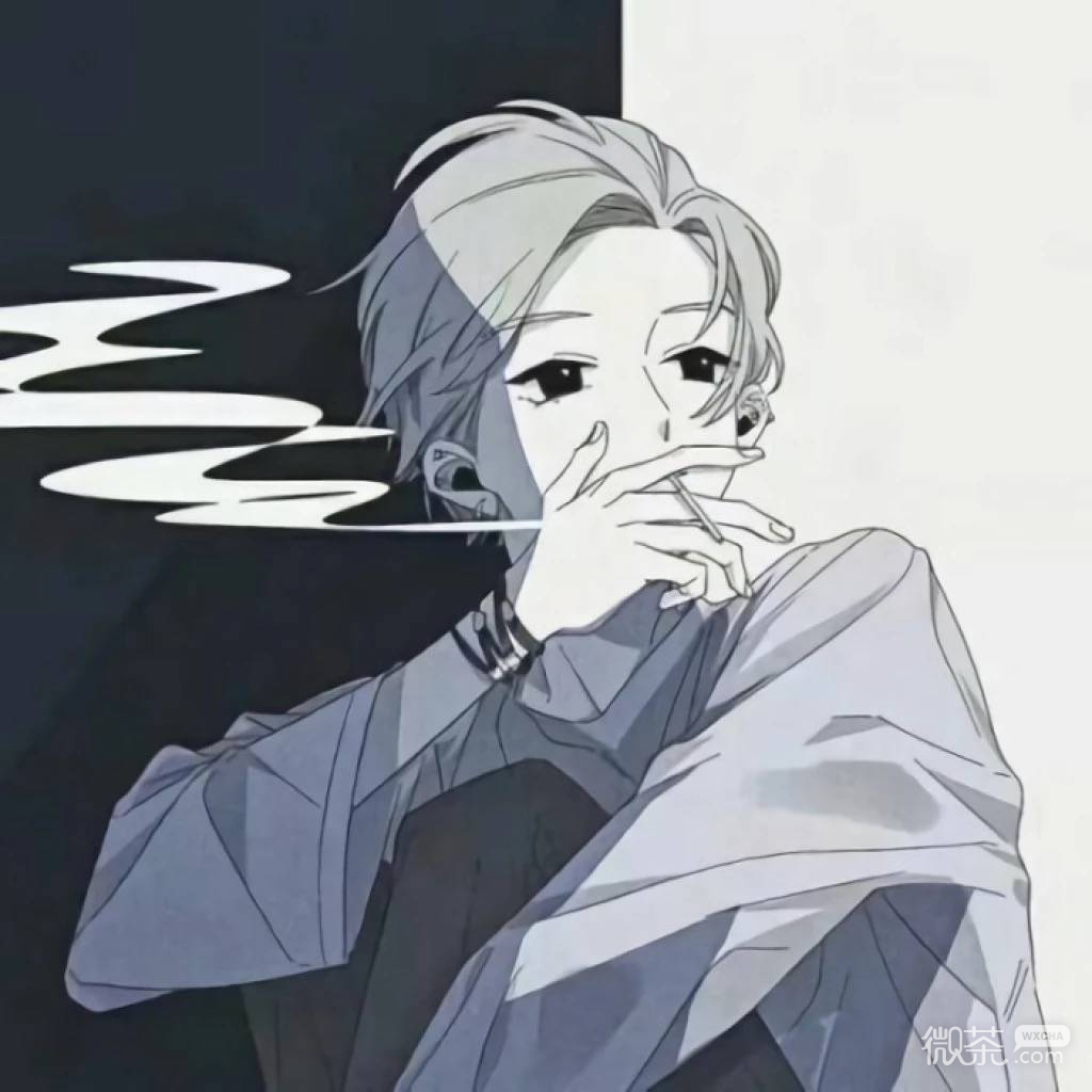 微信超酷帅气二次元男头