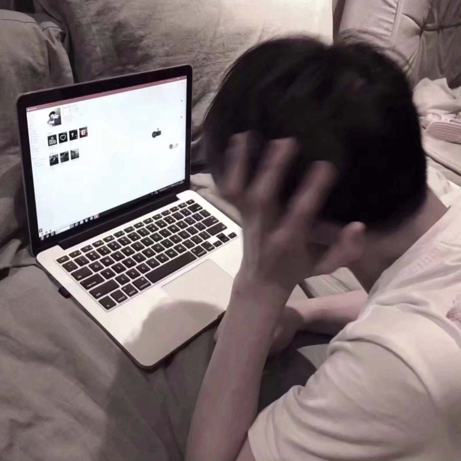 微信帅气非主流男头