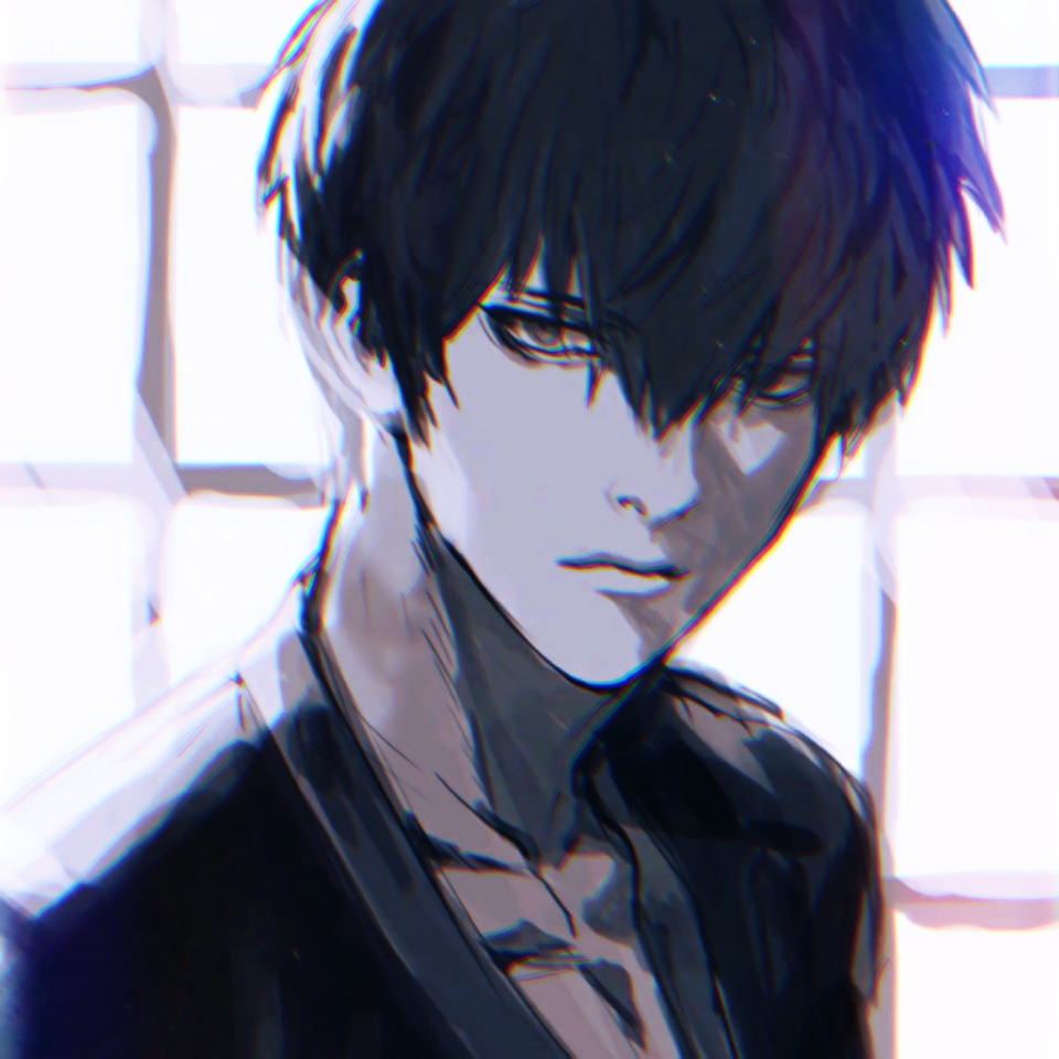 微信帅气潮流二次元男头