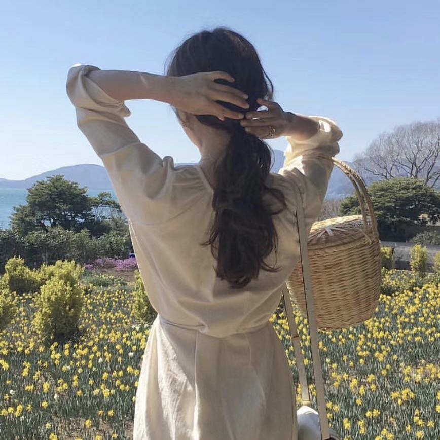 微信好看女生背影头像