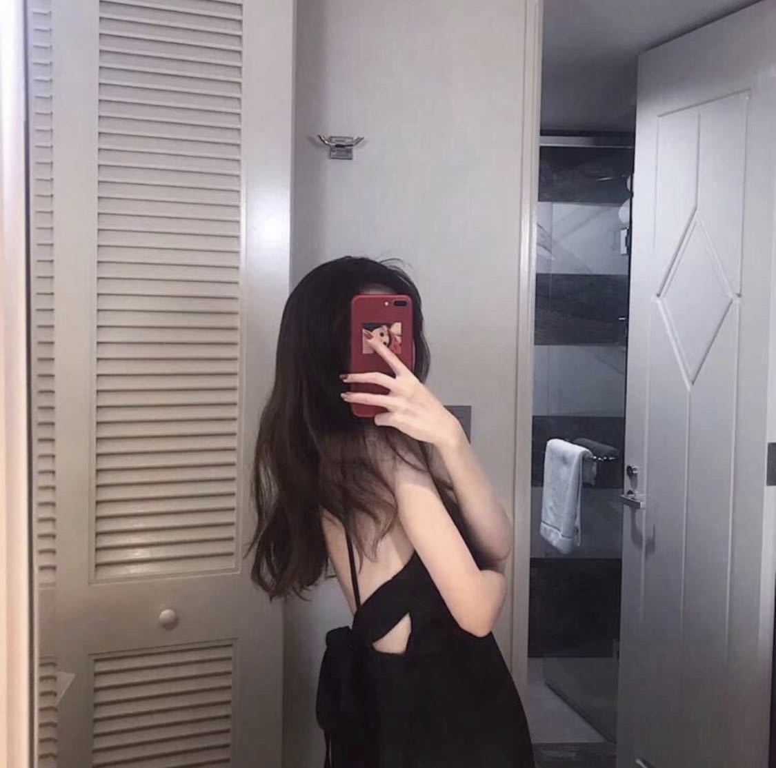 微信好看女生背影头像