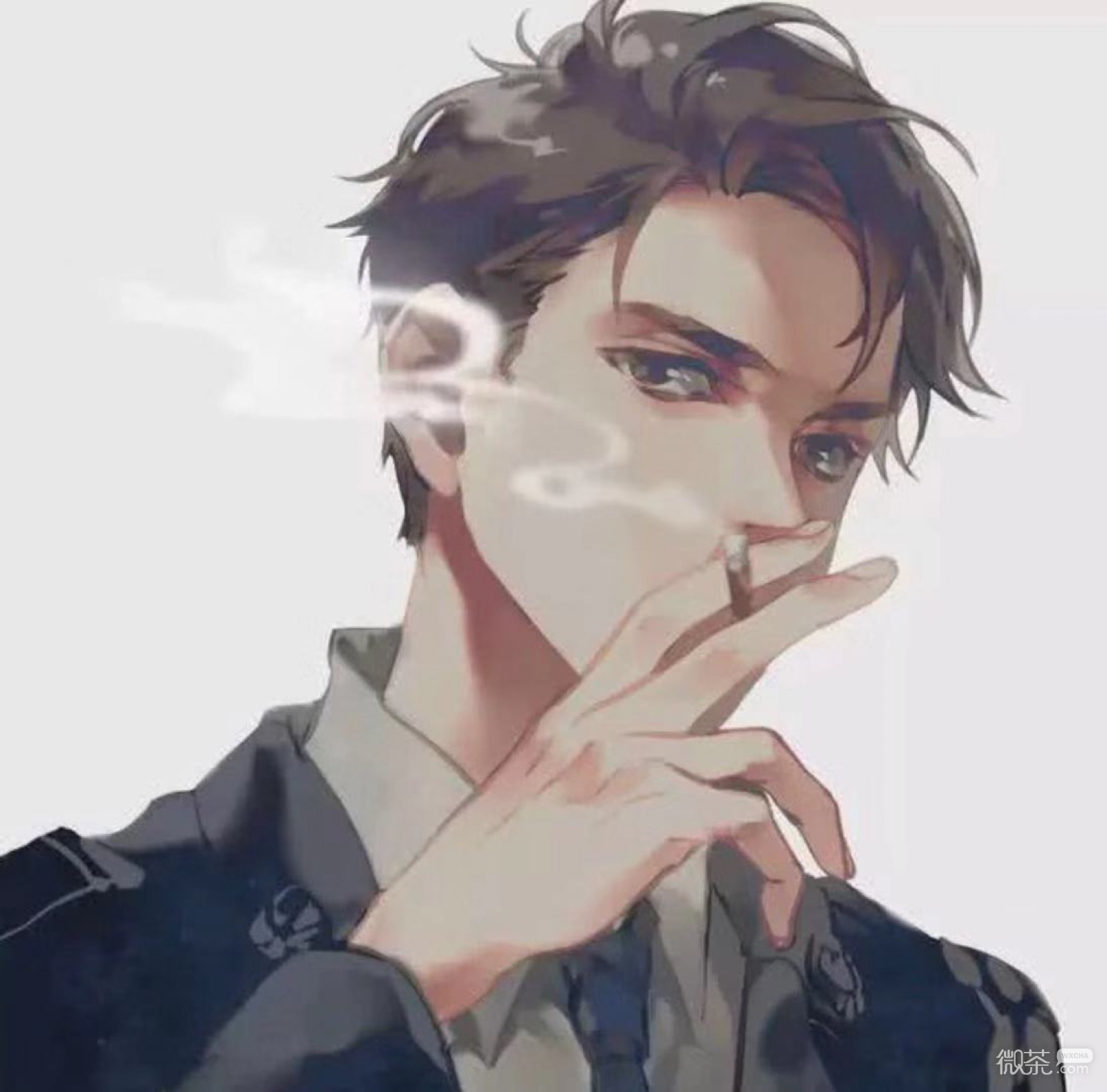 微信超酷帅气二次元男头
