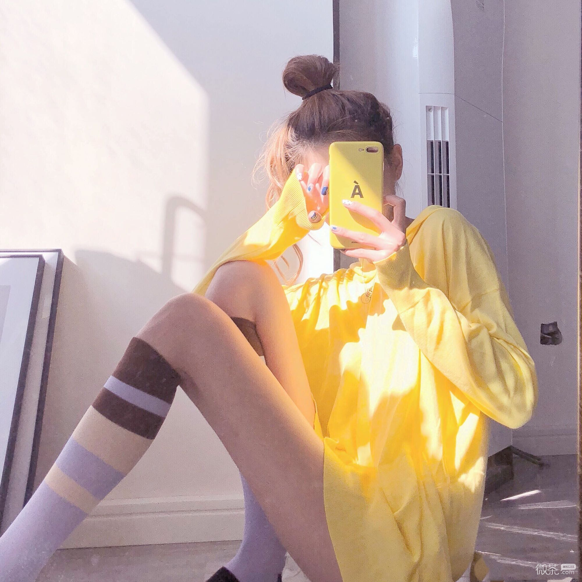 俏皮小清新微信女头