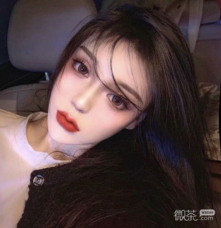微信潮流冷酷好看女头