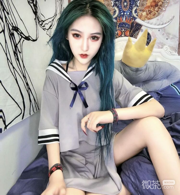 微信潮流冷酷好看女头