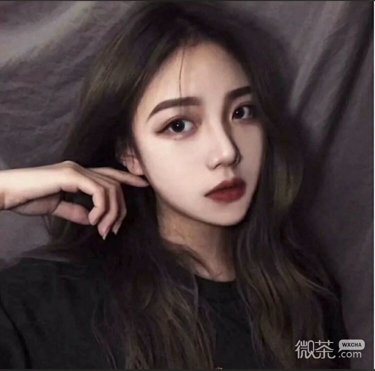 微信潮流冷酷好看女头