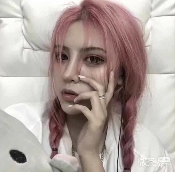 微信潮流冷酷好看女头