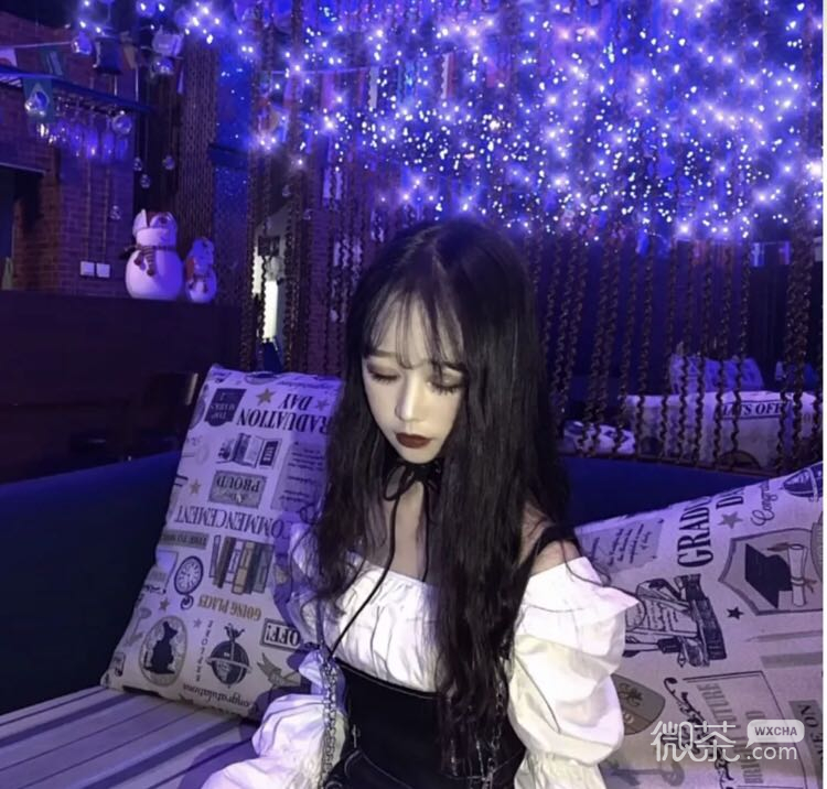 微信潮流冷酷好看女头