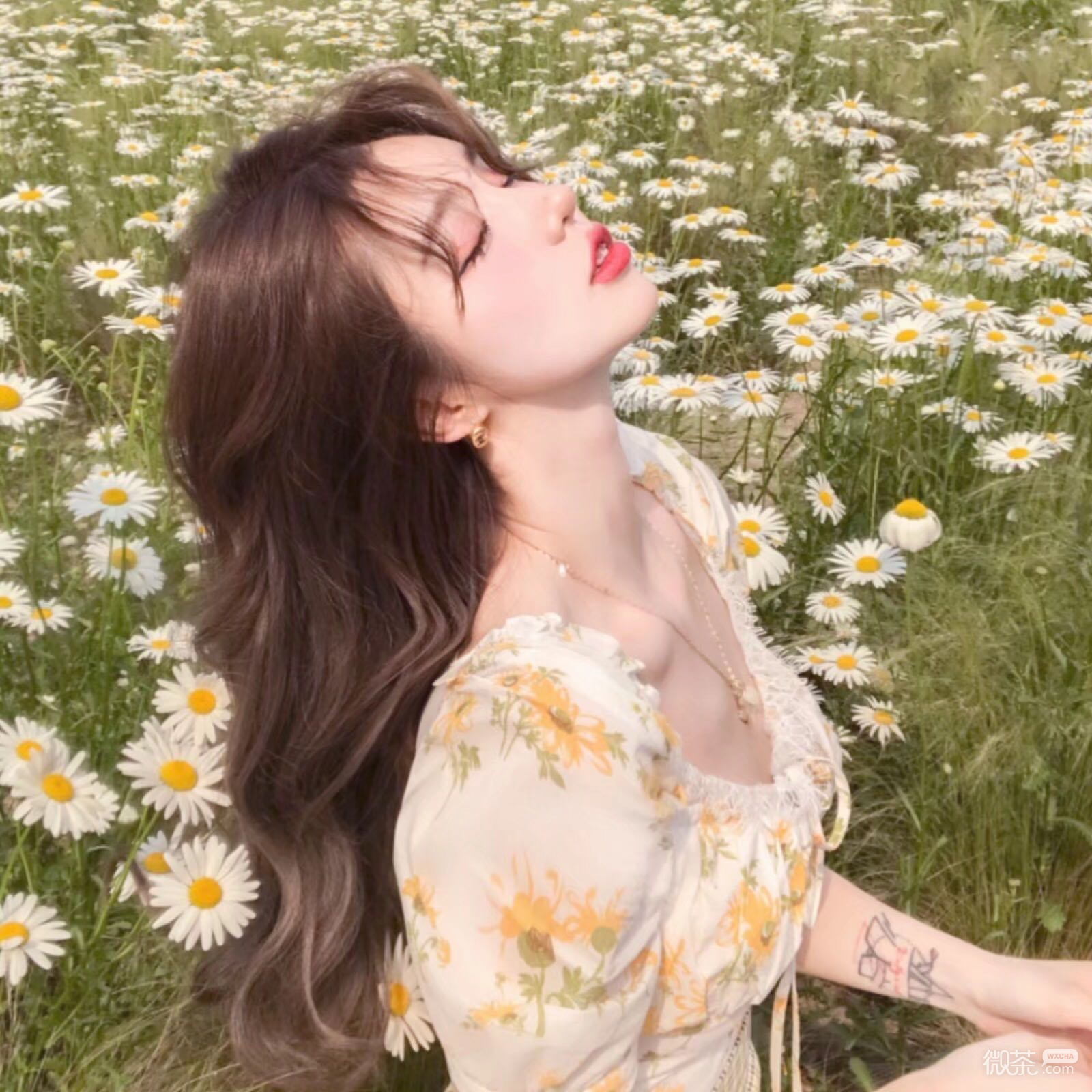 俏皮小清新微信女头