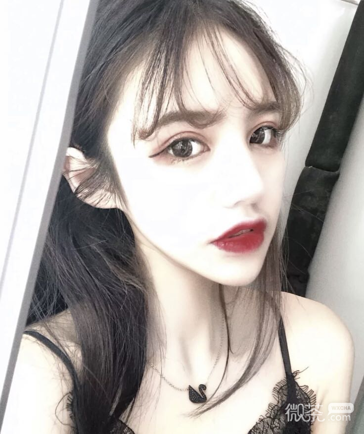 微信潮流冷酷好看女头