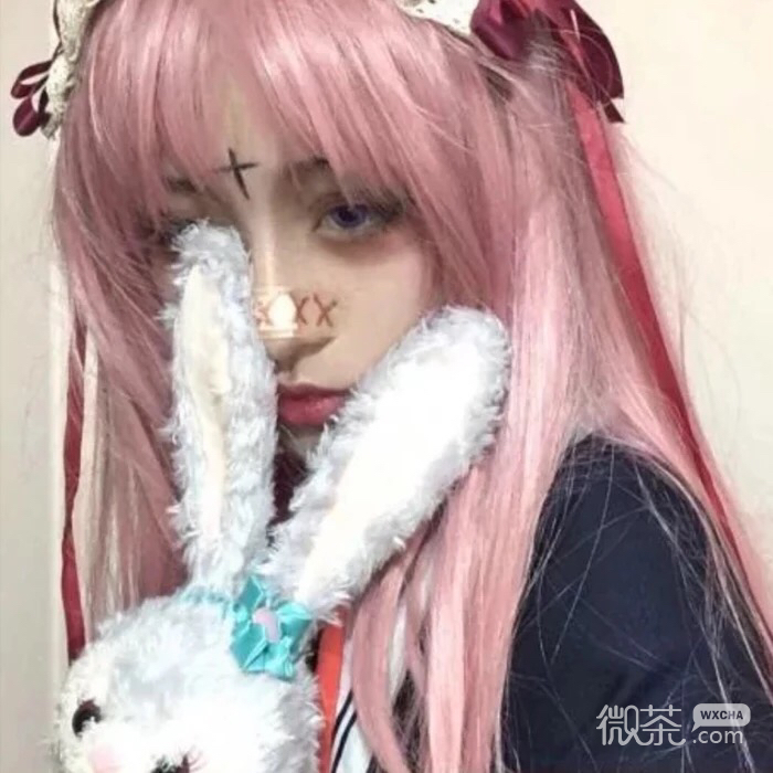 微信高冷好看女头