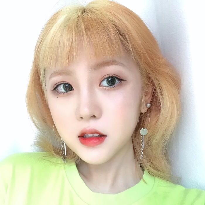 微信清新潮流性感好看女头