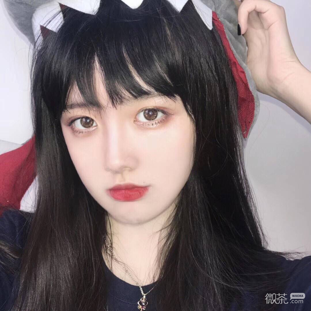 微信高冷好看女头