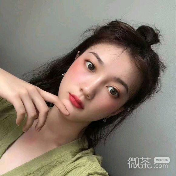 微信高冷好看女头