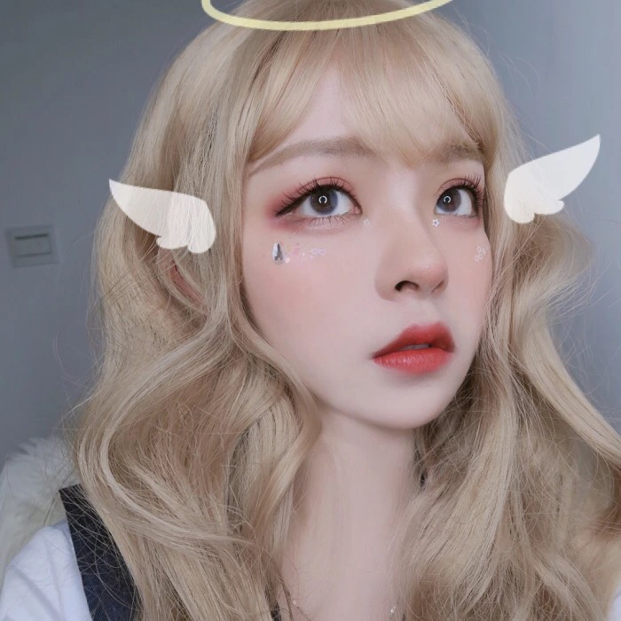 微信清新潮流性感好看女头