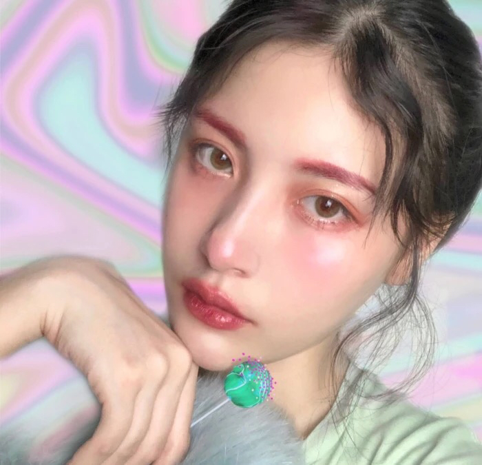 微信清新潮流性感好看女头