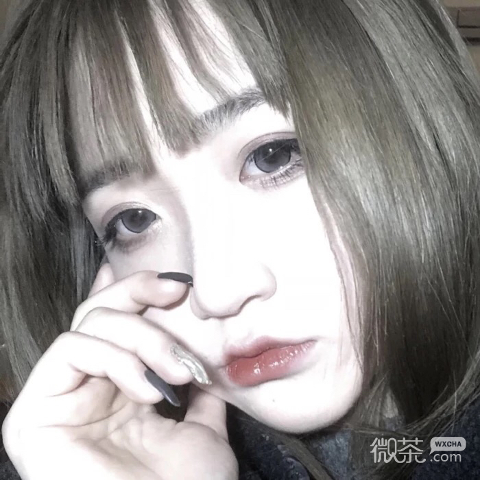微信高冷好看女头