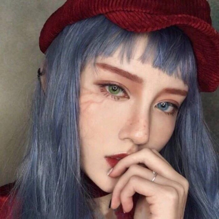 微信清新俏皮时尚好看女头