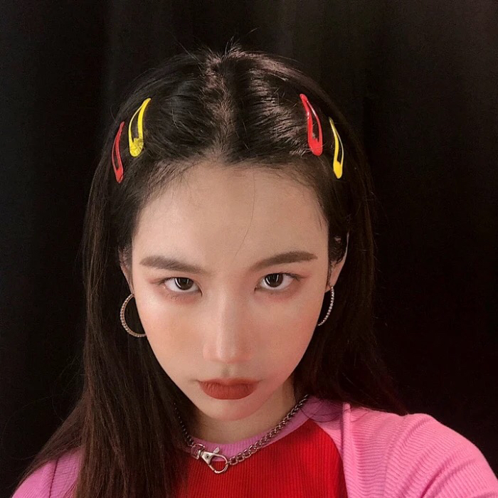 微信清新俏皮时尚好看女头