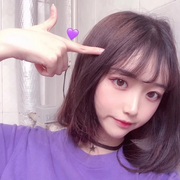 微信清新俏皮时尚好看女头