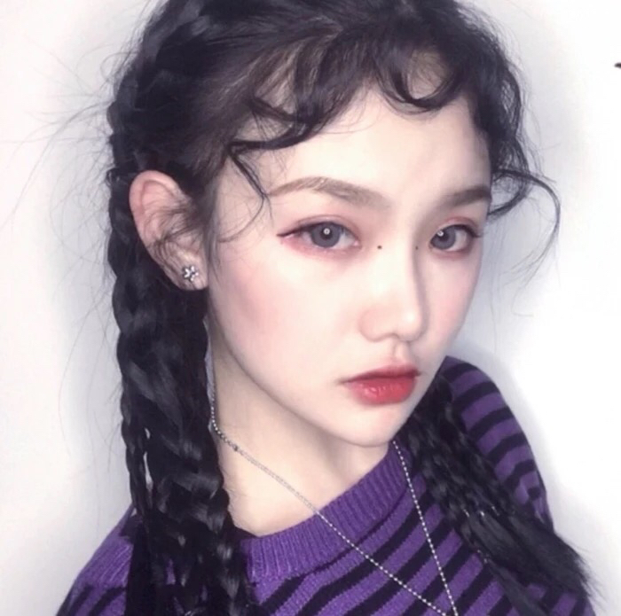 微信清新潮流性感好看女头