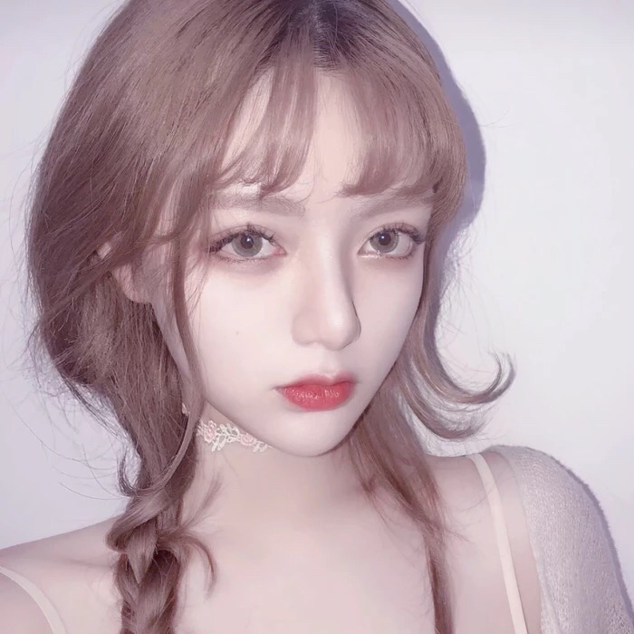 微信清新潮流性感好看女头