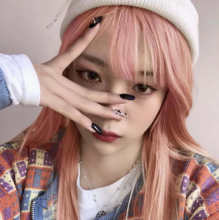 微信清新潮流性感好看女头