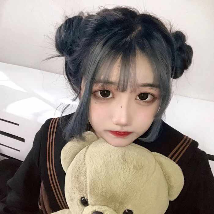 微信清新俏皮时尚好看女头