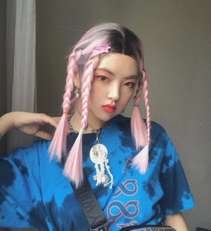 微信清新潮流性感好看女头