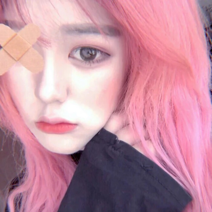 微信清新潮流性感好看女头