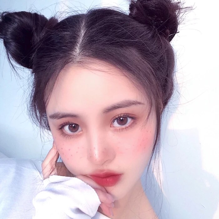 微信清新潮流性感好看女头