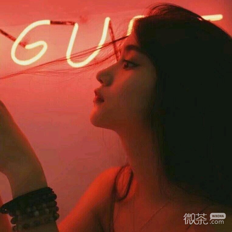 微信阳光清纯好看女头