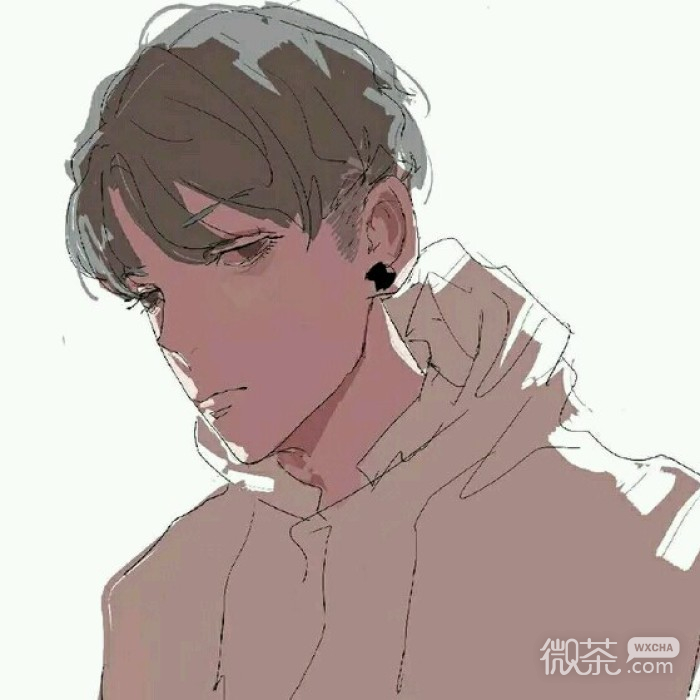 微信性感好看二次元男头