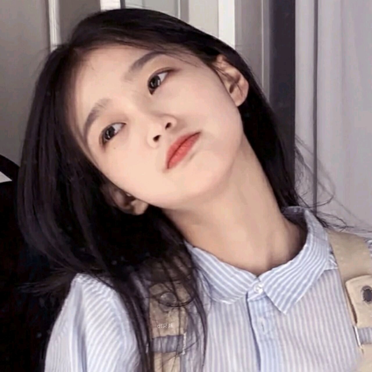 微信小清新时尚情感气质女头