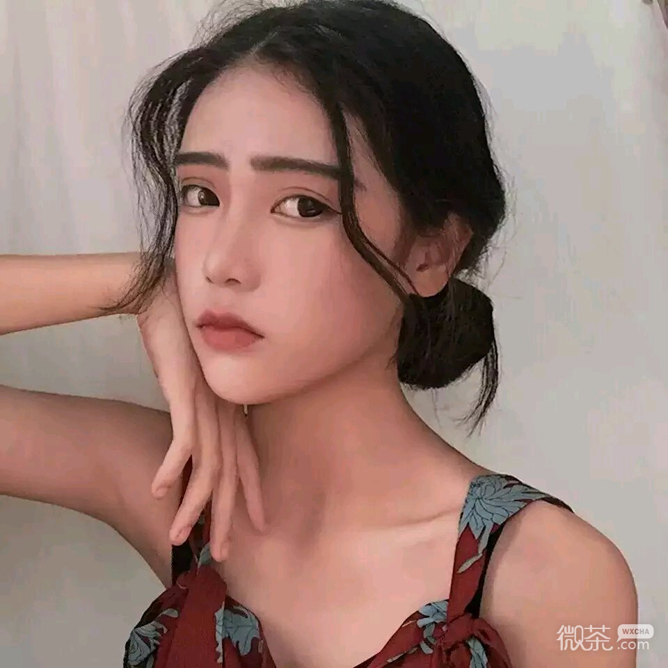 微信清新气质可爱女头