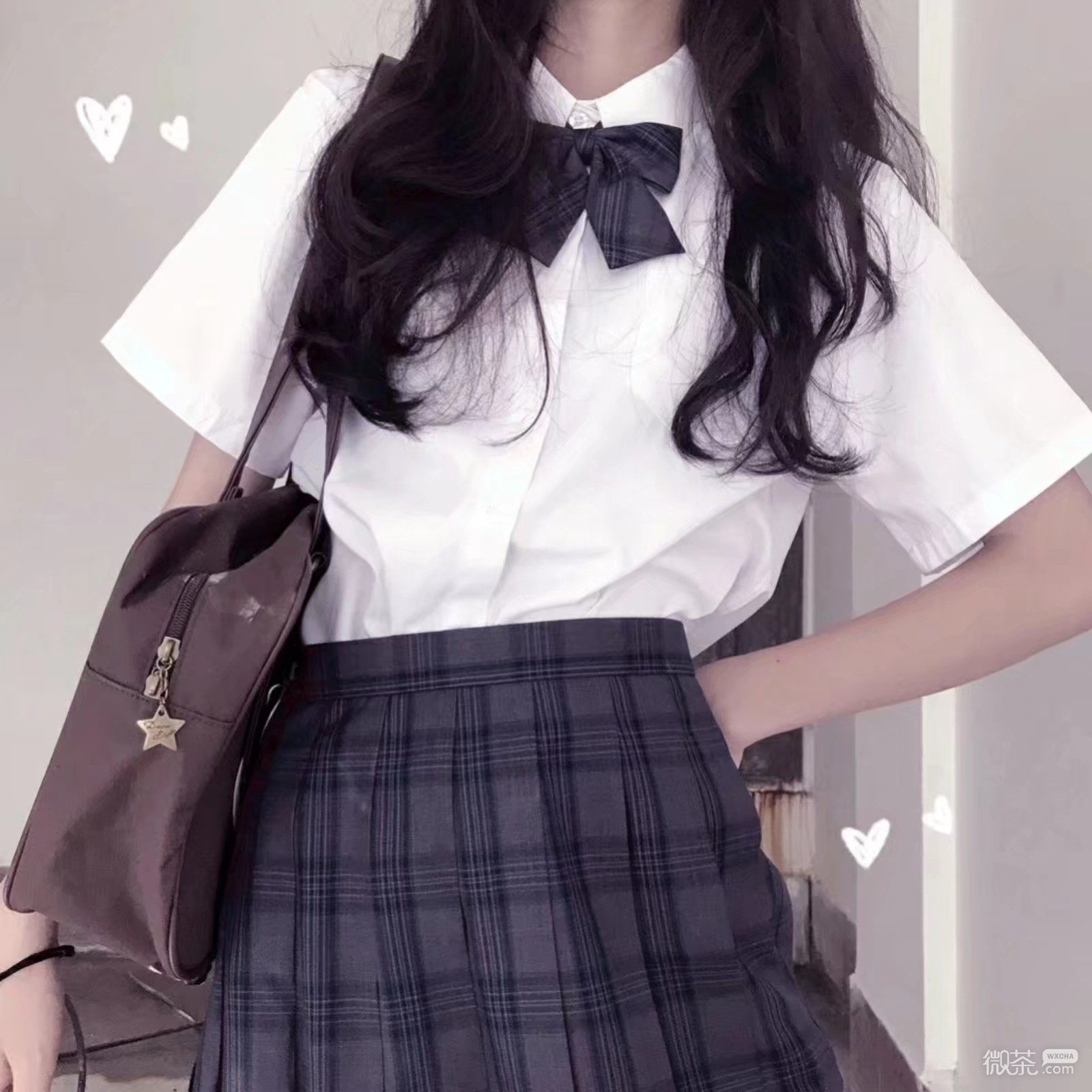 清新性感女生部位微信头像