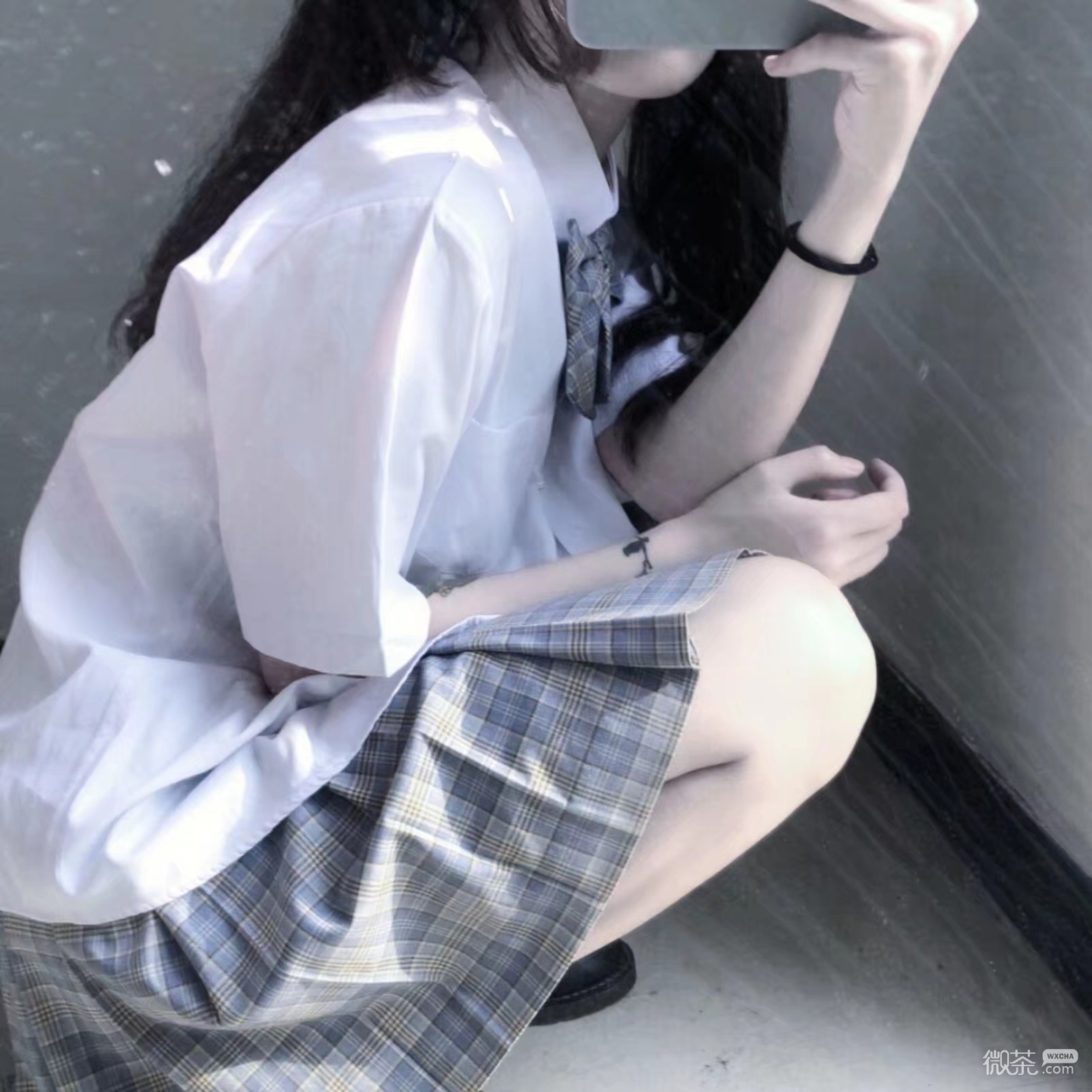 清新性感女生部位微信头像