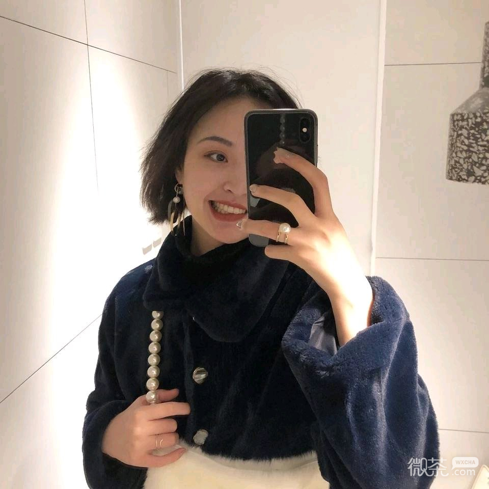 微信阳光清纯好看女头