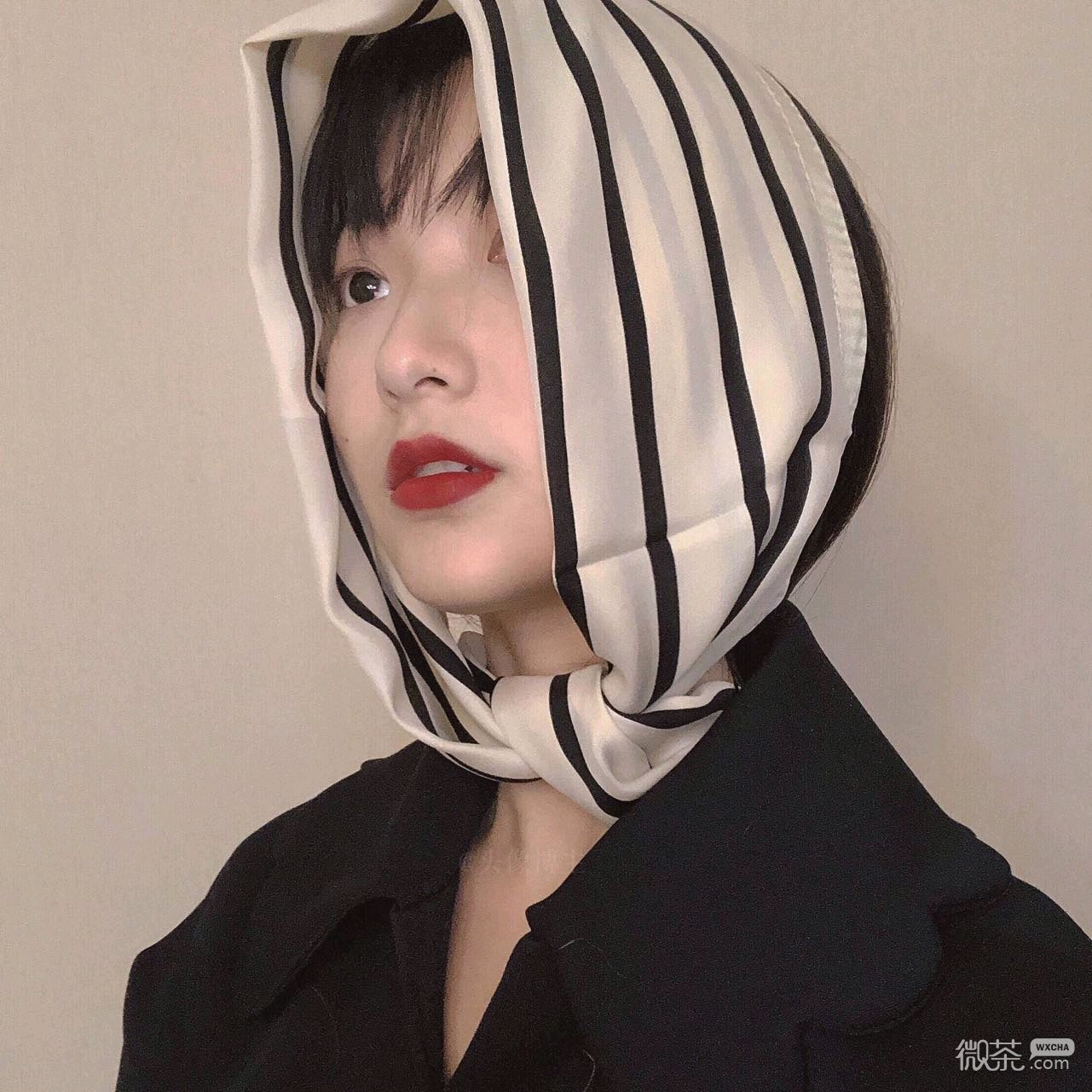 微信阳光清纯好看女头