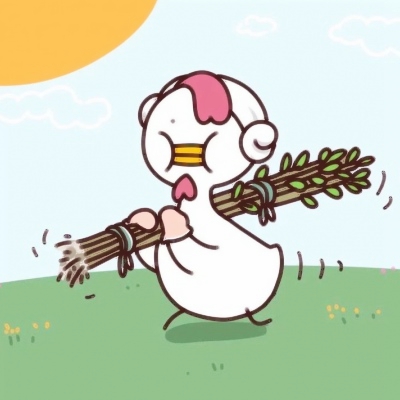 超甜超可爱的微信卡通情侣头像下载